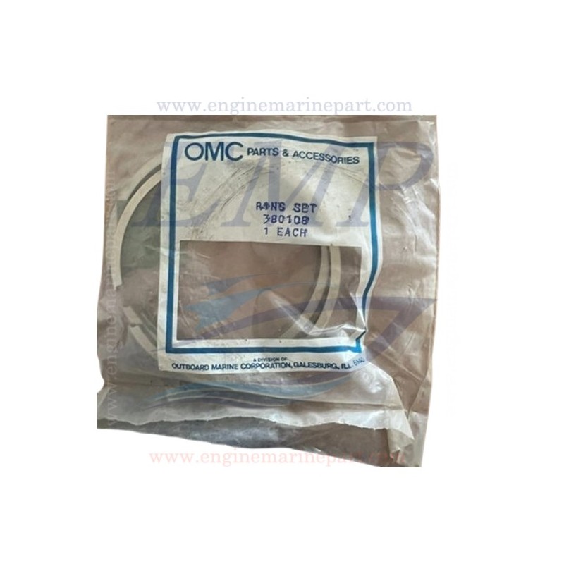 Segmenti pistone Johnson, Evinrude 0380108