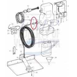 Raccordo pompa flap Volvo Penta 41102073