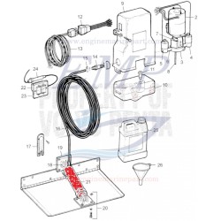 Cilindro Flap Volvo Penta 41102042