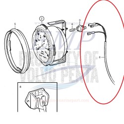 Treccia  contamiglia Volvo Penta 856865