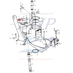 Boccola sterzo Volvo Penta 853062