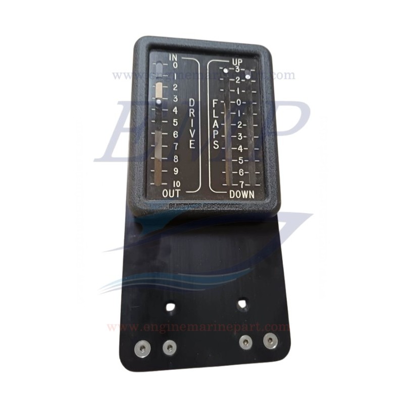 Indicatore meccanico Flaps Bluewater Volvo Penta