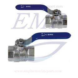 VALVOLA INOX AISI 316 FEM. FEM. FILETTATO GAS 1"