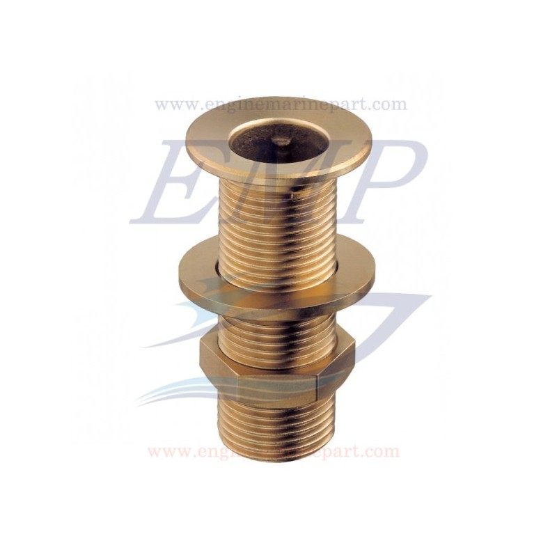 Scarico a mare a filo in ottone 3/4"