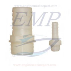 Portagomma da 38mm in PVC filetto da1 1/4"