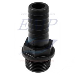 Portagomma da mm 20 in PVC filetto da 1/2"