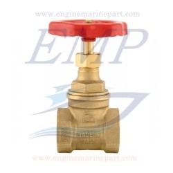 VALVOLA SARACINESCA FEM. FEM. FILETTATO GAS 3/8