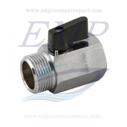 Valvola a sfera  MASC. FEM. FILETTATO GAS 1/4