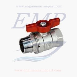 Valvola a sfera  MASC. FEM. FILETTATO GAS 3/8