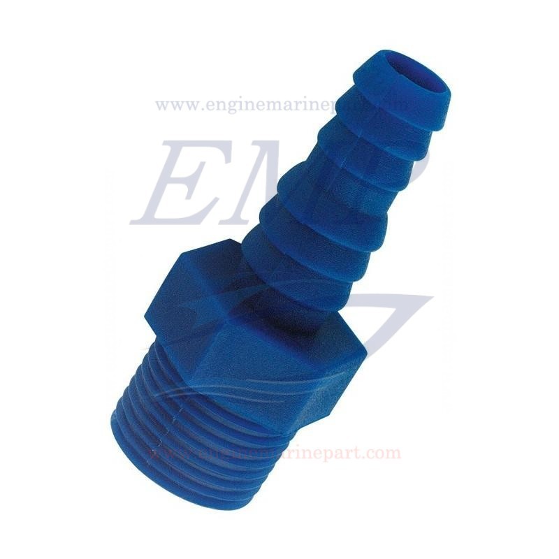 Portagomma da 10/12mm in PVC filetto da 3/8"