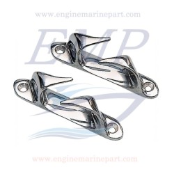 Passacavo in acciaio inox 316 lung 120mm