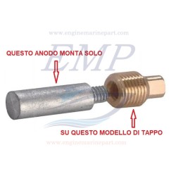 Anodo interno mot. Volvo Penta EMP 800476