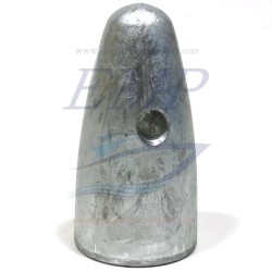 Anodo asse elica 35/40mm con filetto da 24x2 mm Volvo Penta EMP 873413 ZN