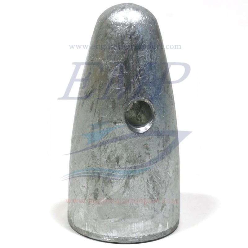 Anodo asse elica 35/40mm con filetto da 24x2 mm Volvo Penta EMP 873413 ZN