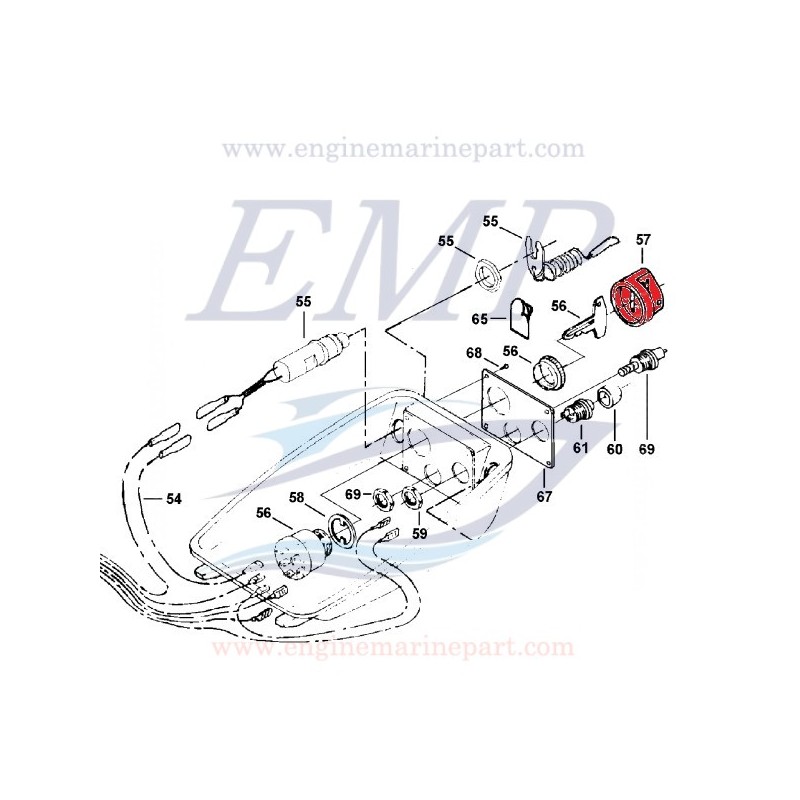 Cappuccio chiave avviamento Selva 8060380