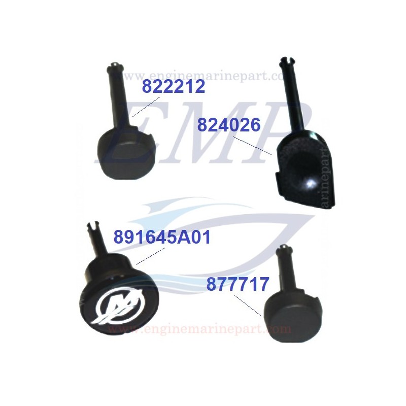 Pulsante di sblocco scatola comandi Mercury, Mercruiser