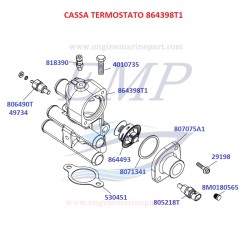 kit tagliando MERCRUISER 5.0L MPI da 0M300000 a 0W599999