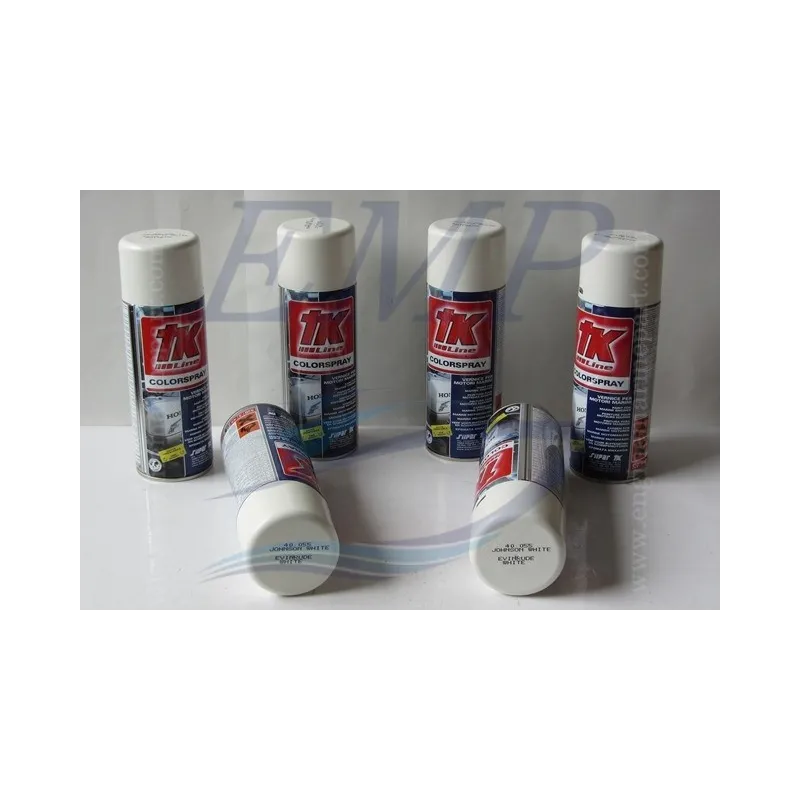 Vernice spray bianco Johnson / Evinrude