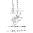 Paraolio asta cambio Mercury, Mercruiser 8164641, 8M0204708