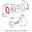 Guarnizione corpo pompa Volvo Penta 841610