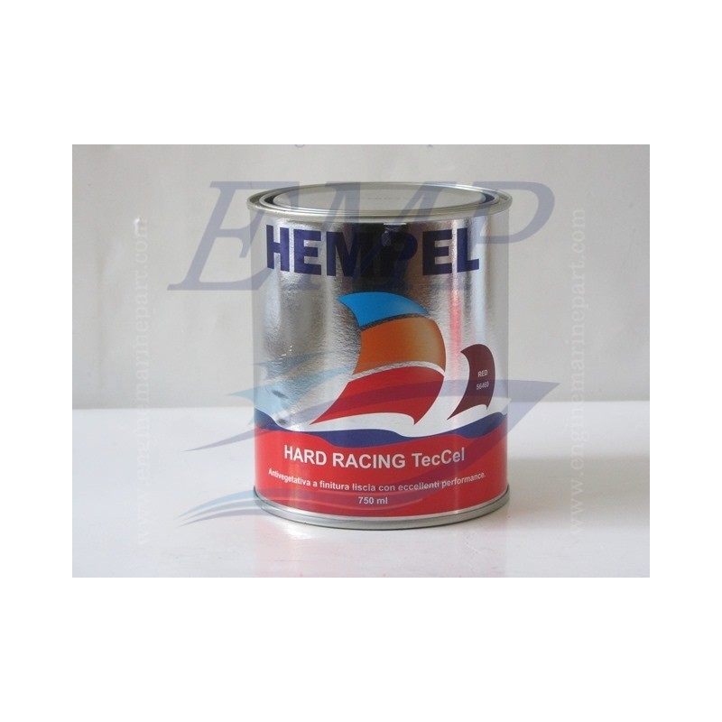 Antivegetativa a matrice dura Hempel Hard Racing TecCel Rosso 750 ml