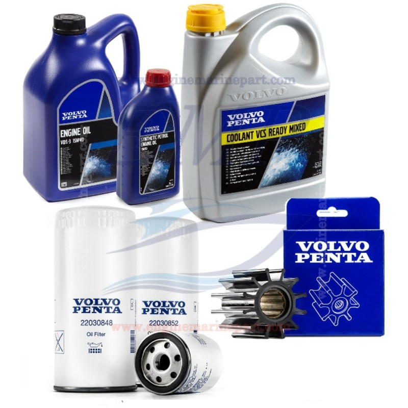 Tagliandi motori benzina 5.0L V8 (base Ford) Volvo Penta