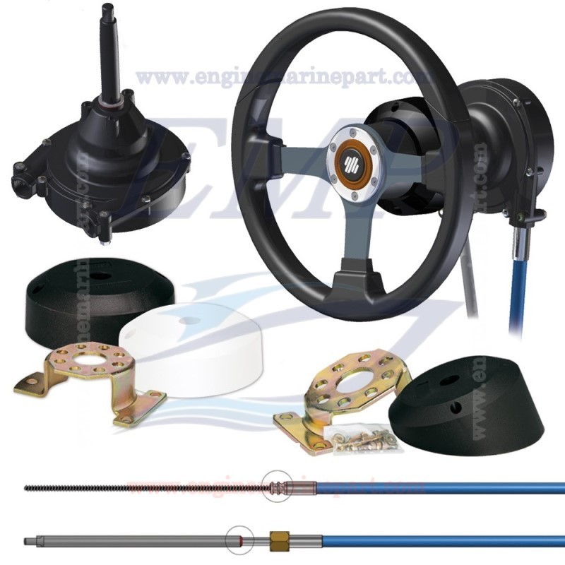 Cavi e Timoneria con attacco rapido grande