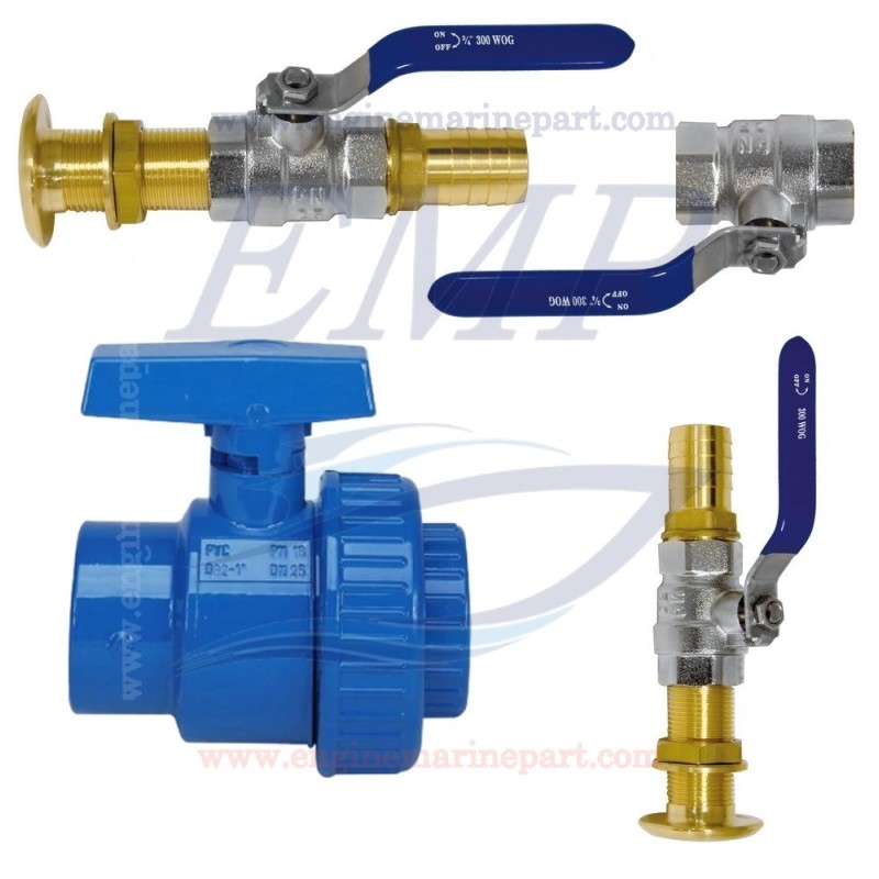 Valvole a sfera, rubinetti